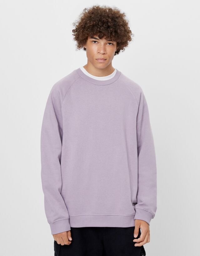 Crew neck sweatshirt - null - Bershka 
