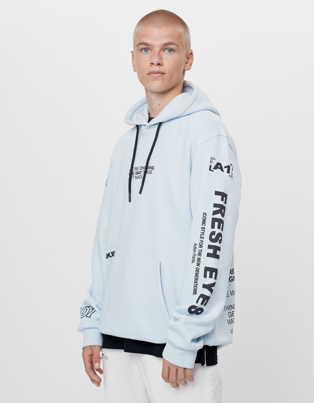 bershka hoodie men