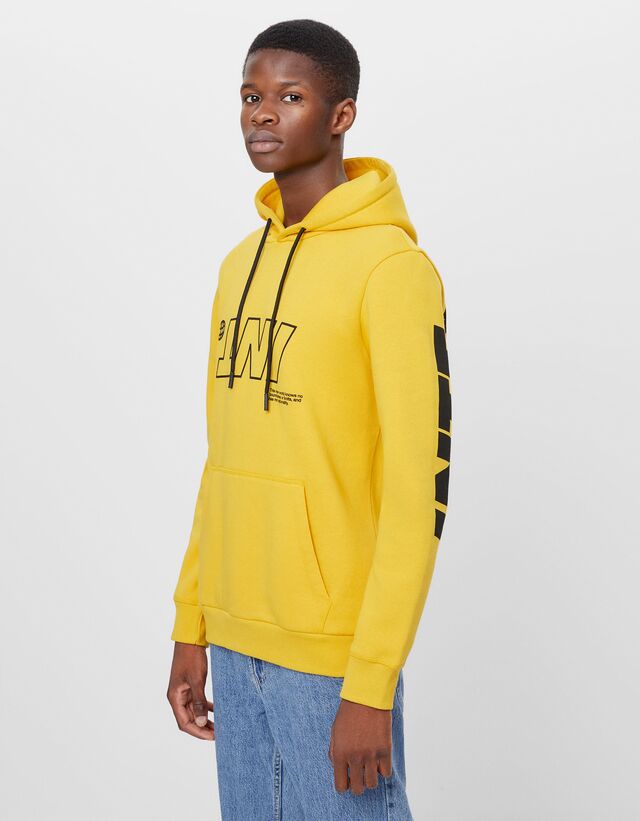 Hype yellow hoodie best sale