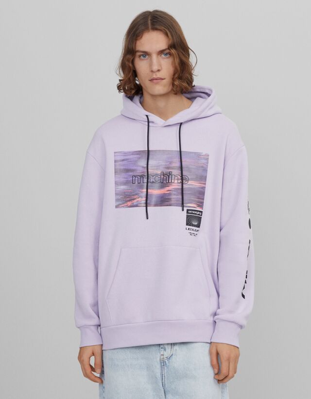 bershka hoodie men