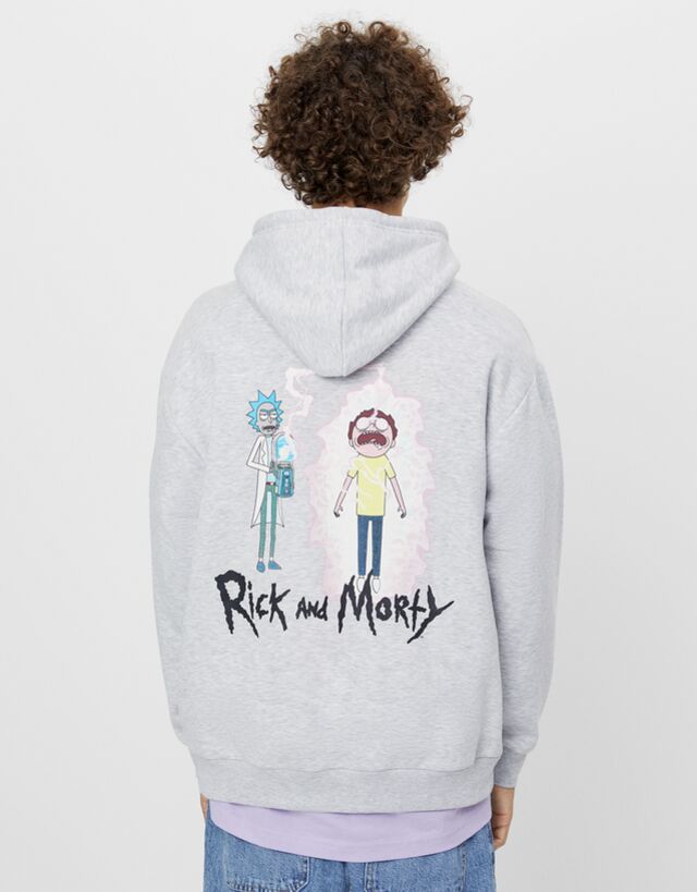 Rick Morty Sweatshirt Sweatshirts Hoodies Man Bershka