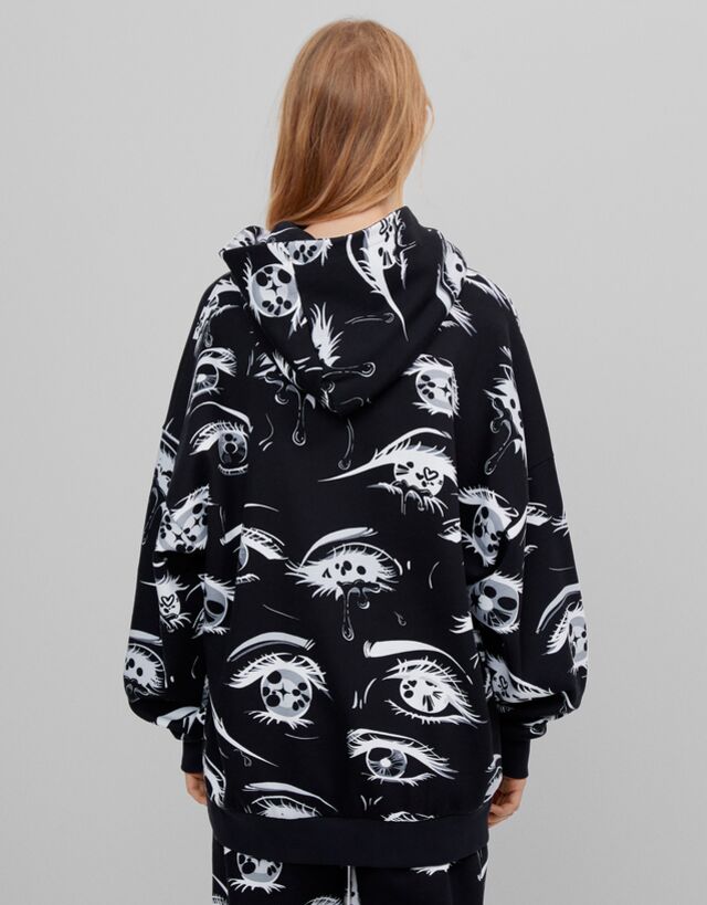 billie eilish sweatshirt bershka