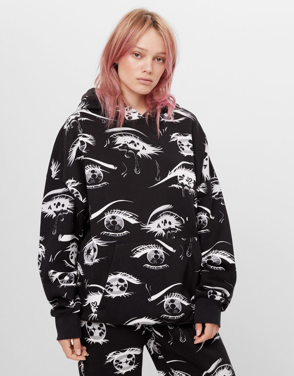 Sweat imprimé Billie Eilish x Bershka - Homme | Bershka