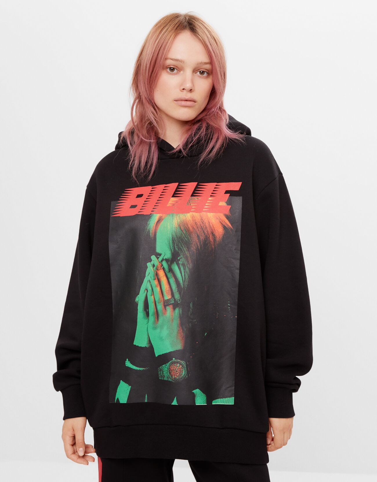 Unisex sweatshirt bershka clearance