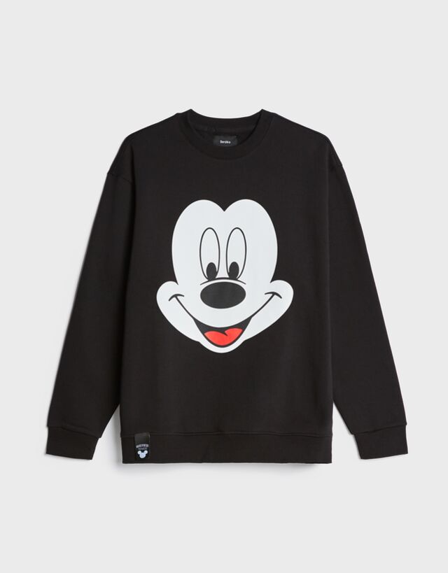 bershka mickey sweatshirt