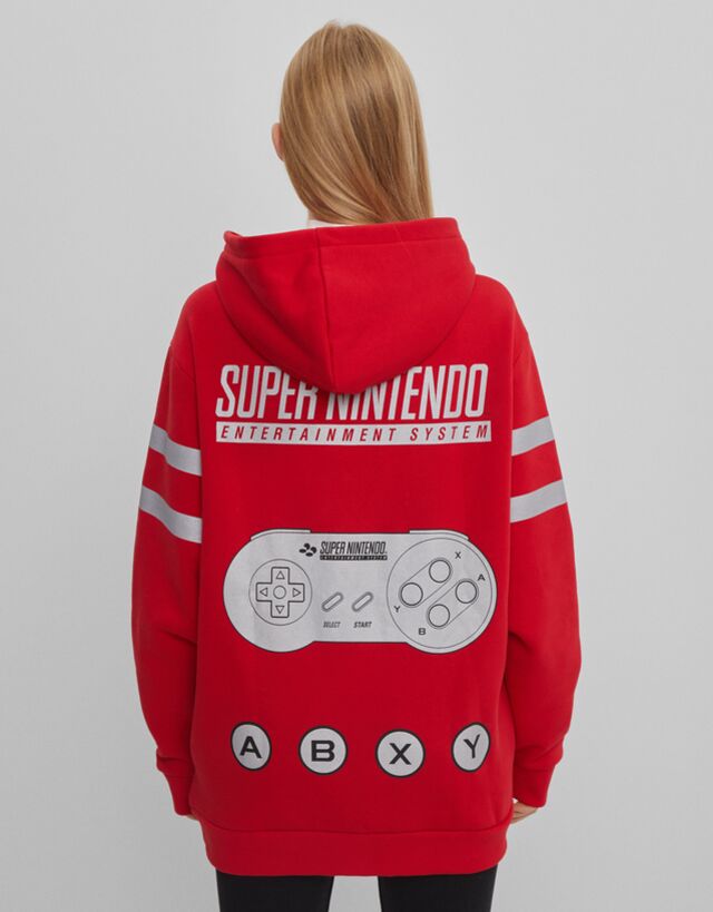 super nintendo entertainment system hoodie