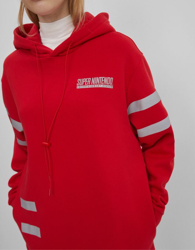 super nintendo entertainment system hoodie
