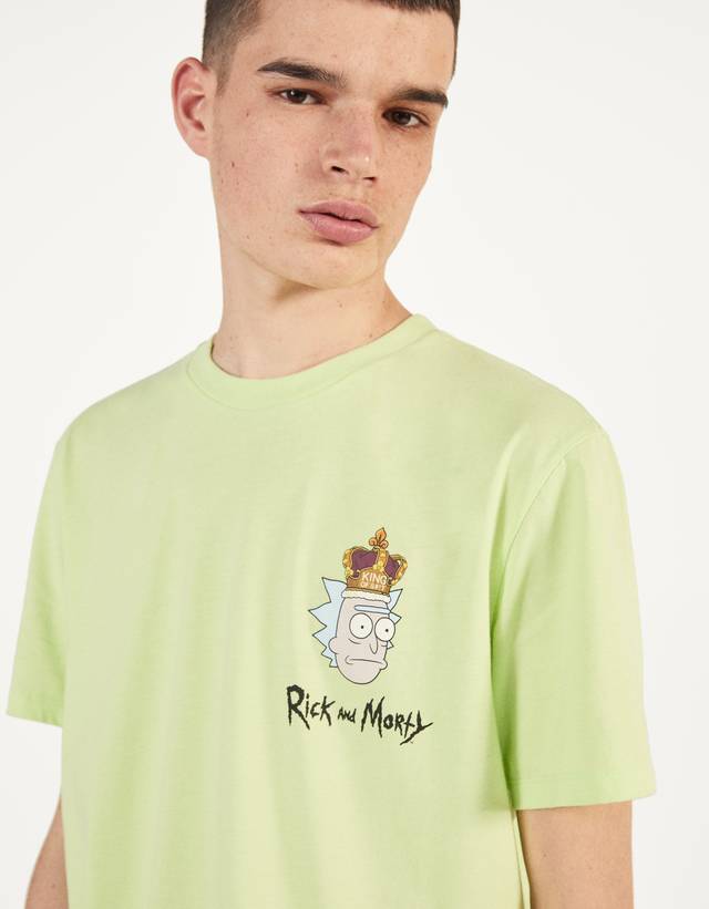 rick and morty sweatshirt bershka