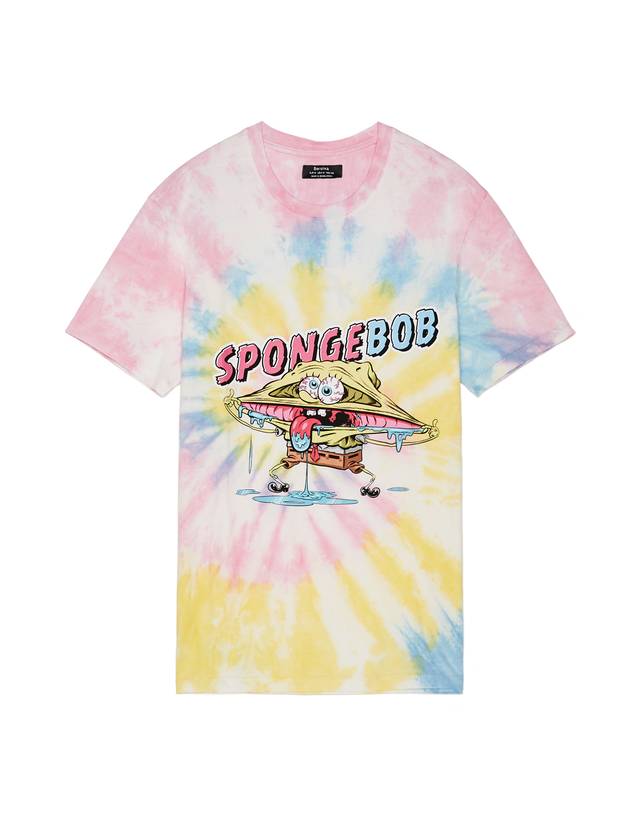 Camiseta Bob Esponja - Camisetas - Mujer | Bershka