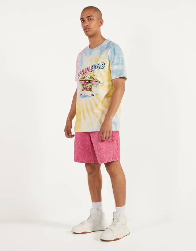 Mujer Sudadera capucha print Bob Esponja Crudo | Sudaderas Bershka \u003c  Esperando a Christine