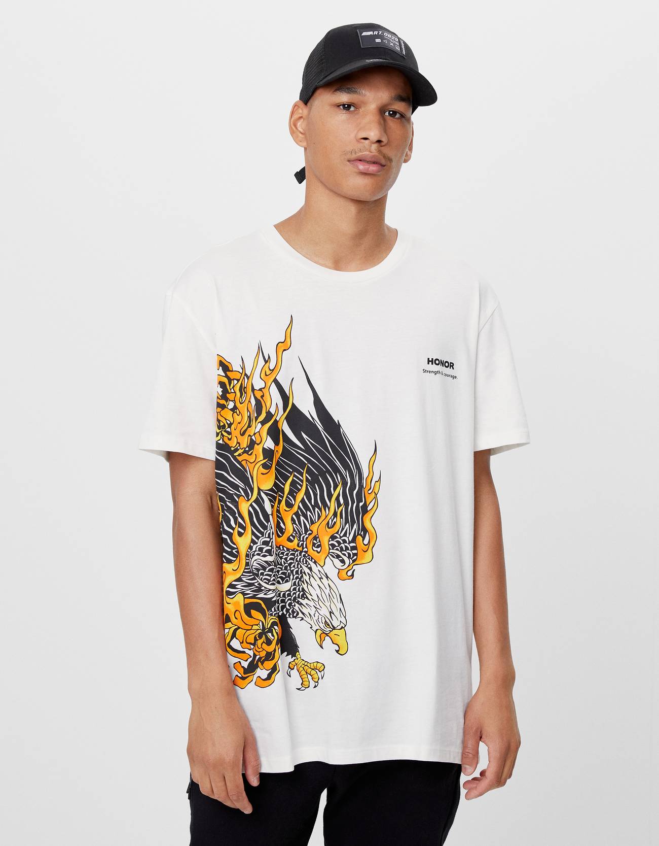 bershka tiger shirt