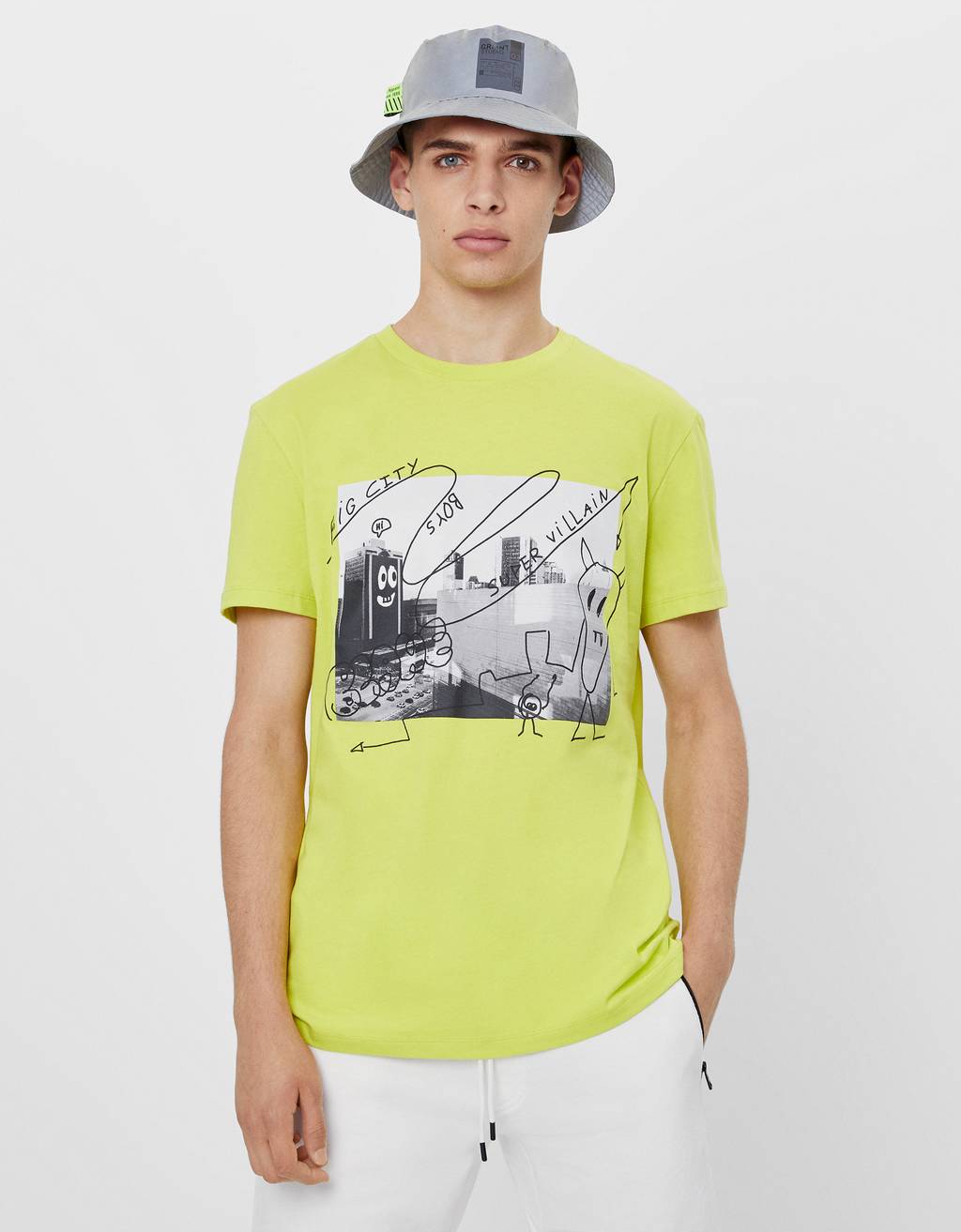 camisetas chico bershka
