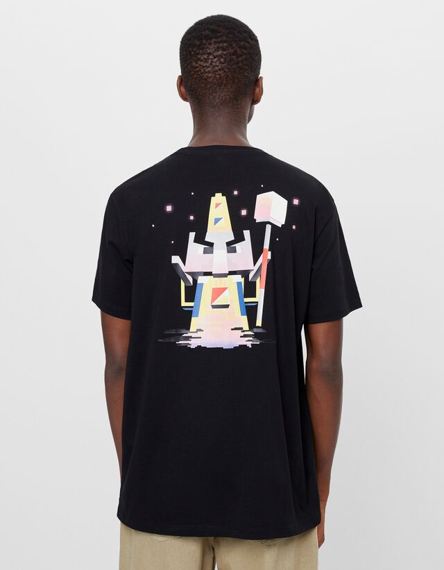 マインクラフトｔシャツ Tシャツ メンズ Bershka