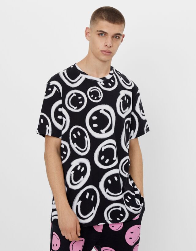 Smiley T-shirt with short sleeves - Man 