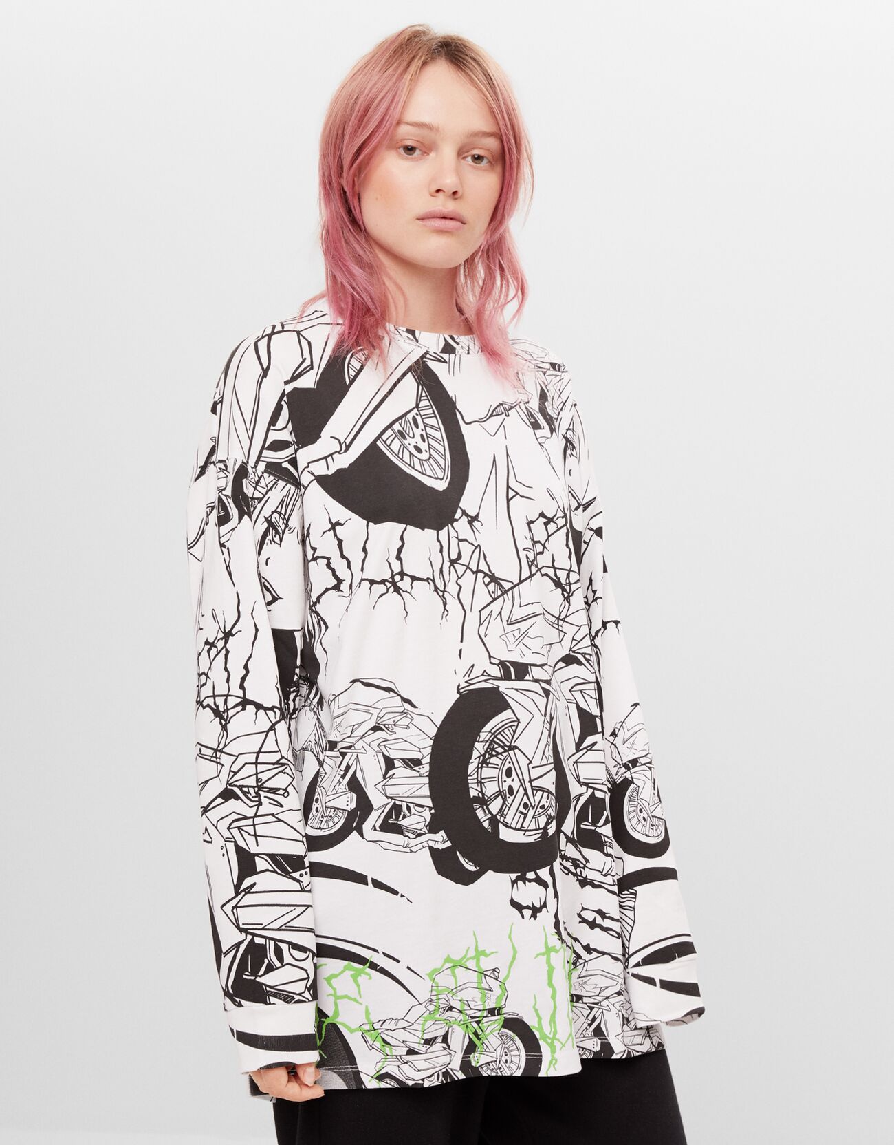 billie eilish bershka hoodie
