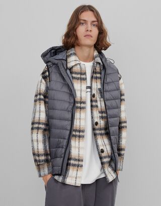 Erkek Yelek Modelleri Yeni Koleksiyon Bershka