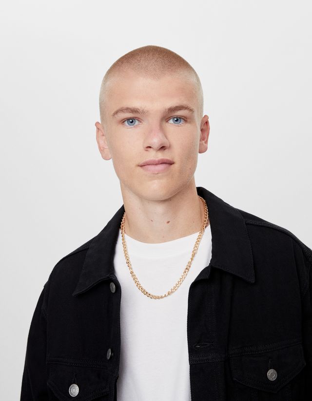 Cok Zincirli Kolye Erkek Bershka