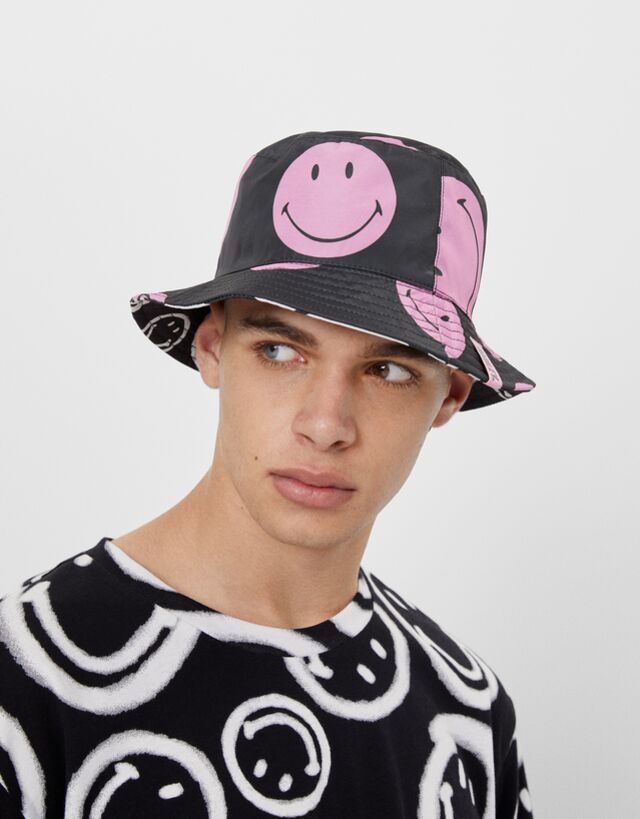 Smiley bucket hat - Woman | Bershka