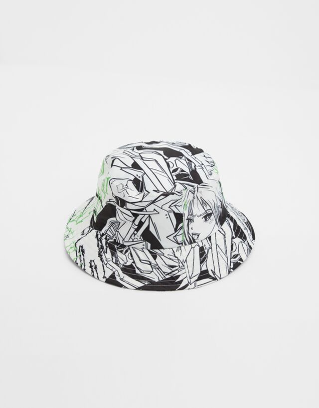 Billie Eilish x Bershka bucket hat 