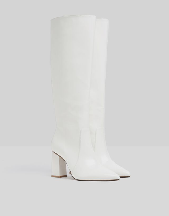 bershka boots knee high