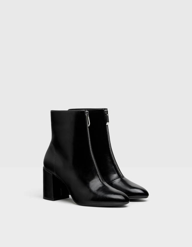 bottines a talon bershka