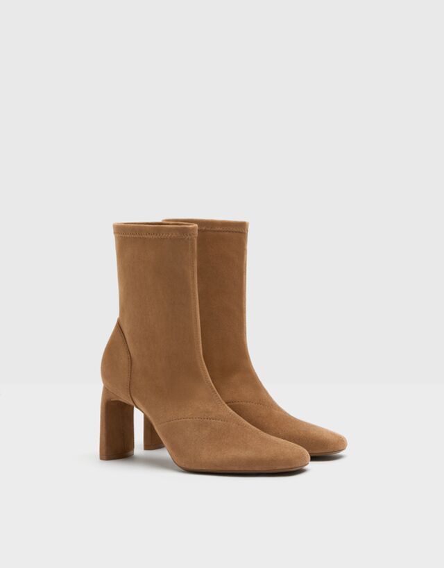Botines tacón ajustados - Zapatos - Mujer | Bershka