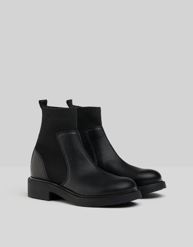 Botines planos elásticos - null - Bershka Nicaragua