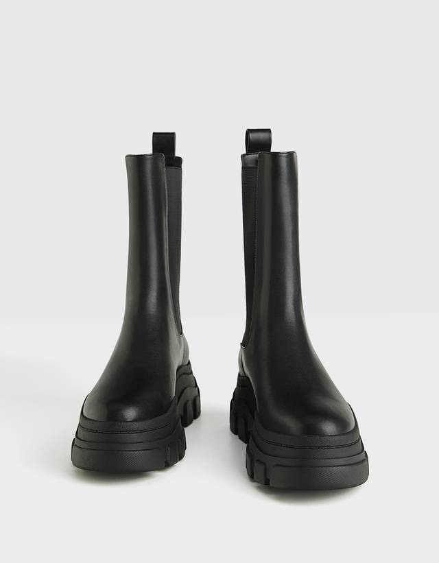 Platform wellington boots clearance