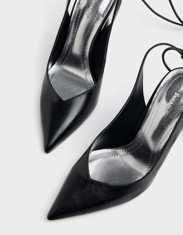 scarpe col tacco stringate