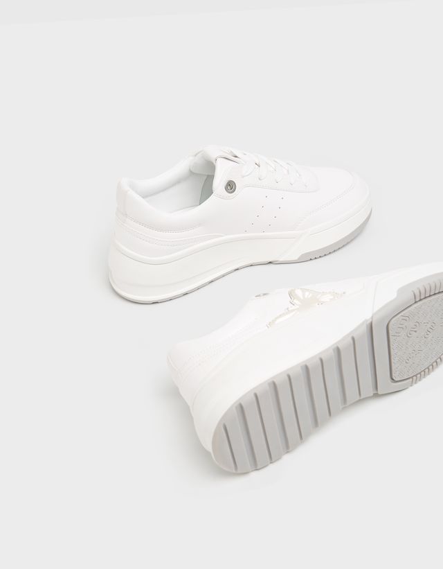 Bershka shoes white
