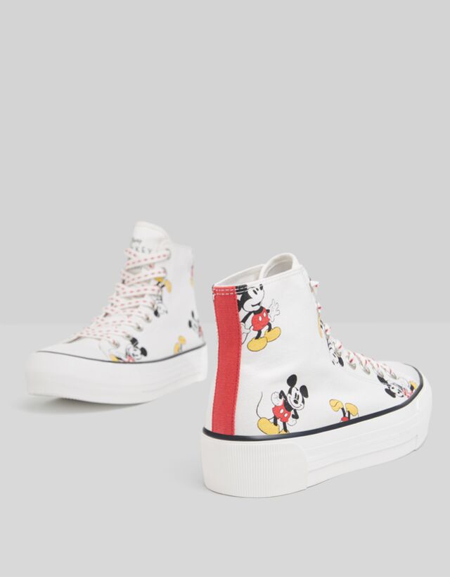 bershka converse platform