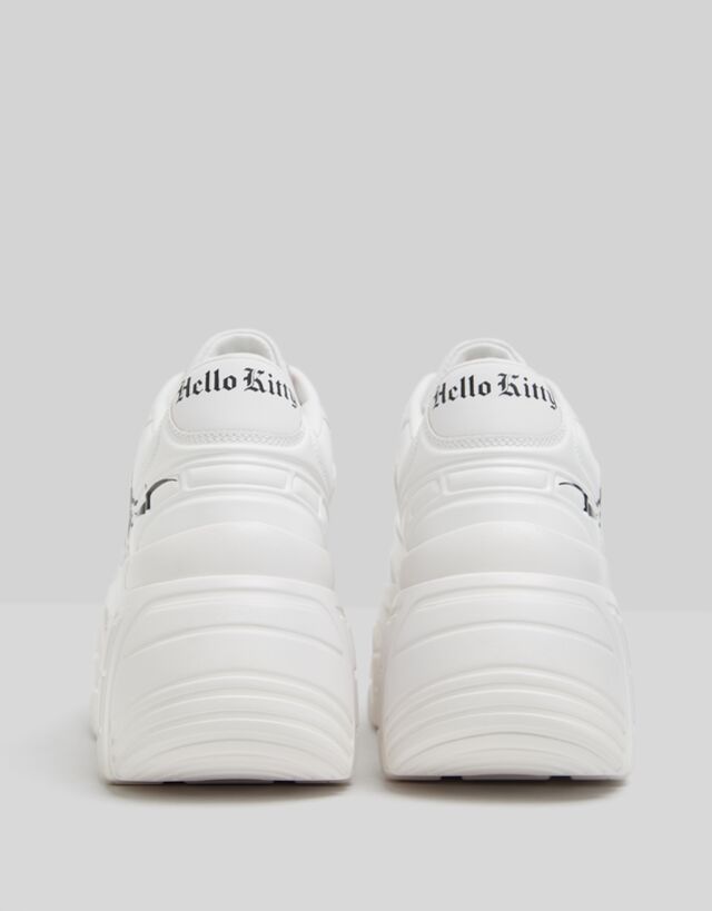 bershka platform sneakers