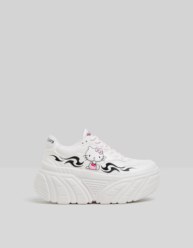 hello kitty platform shoes