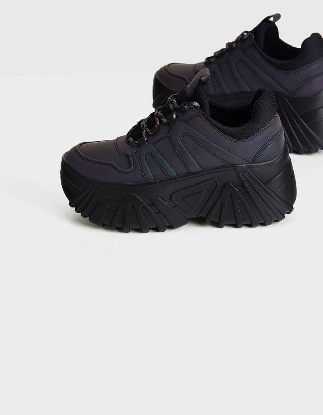 platform trainers bershka