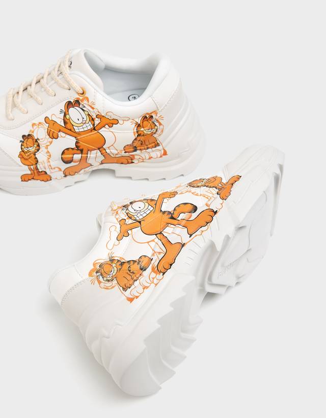 Tenis garfield bershka Clearance