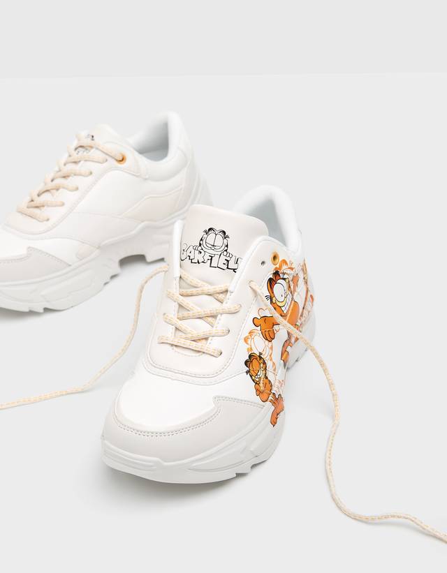 Tenis garfield bershka Clearance