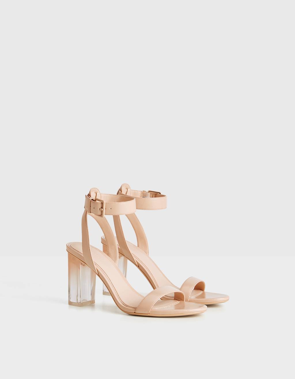Zapatos tacon metacrilato clearance