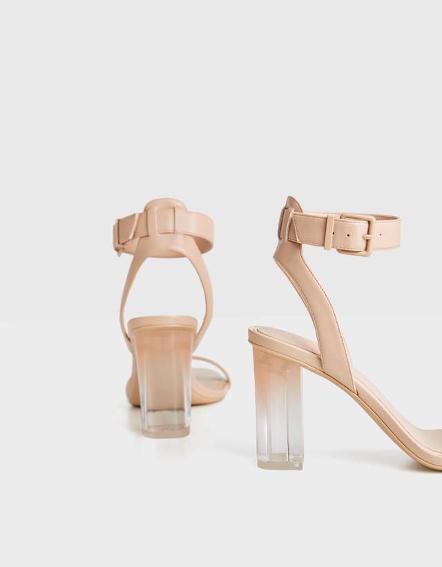 methacrylate heels - null - Bershka Kosovo