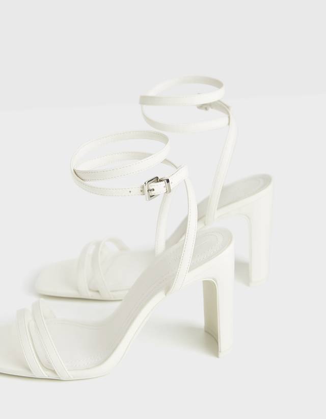 double ankle strap sandals