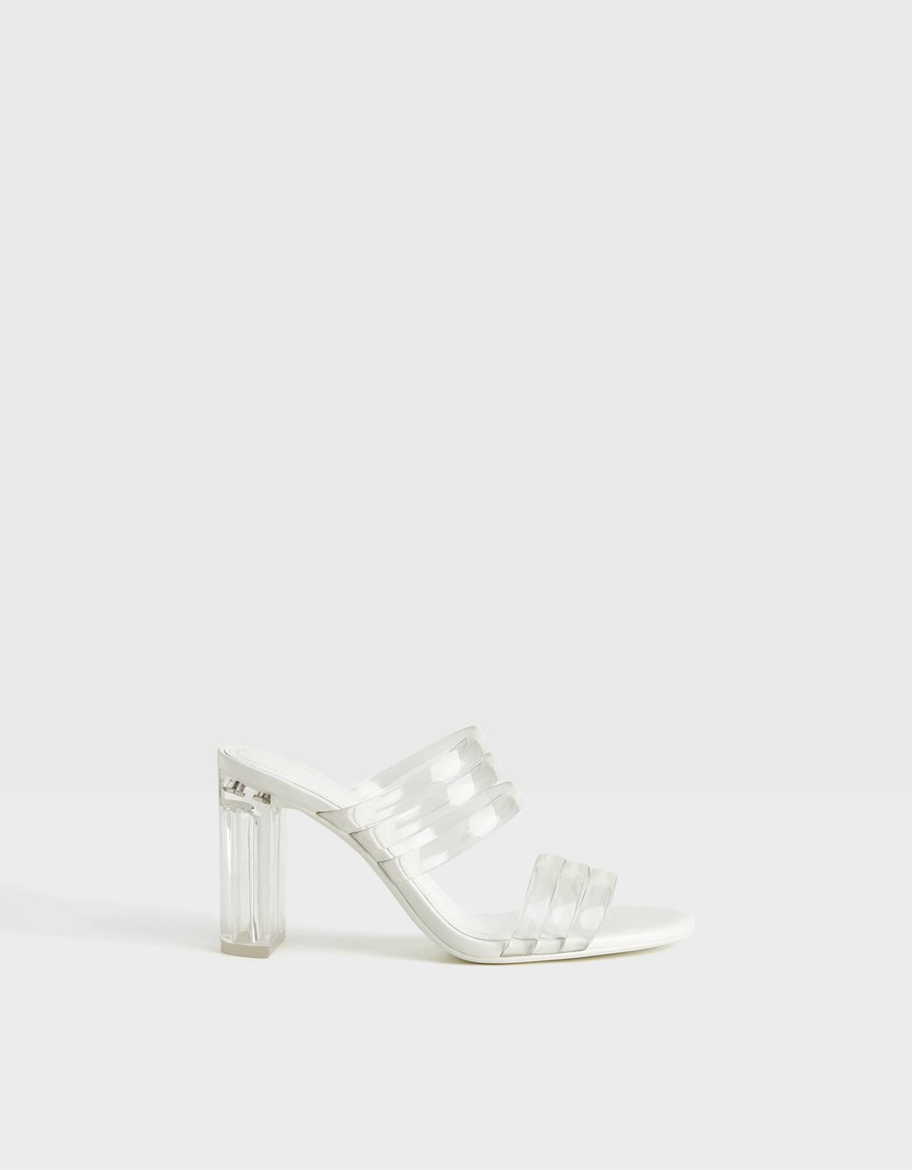 Tacon transparente bershka Clearance