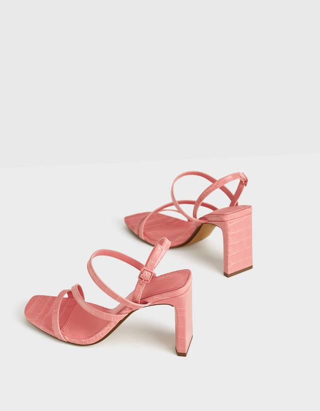 Multi-strap heeled sandals - Short 