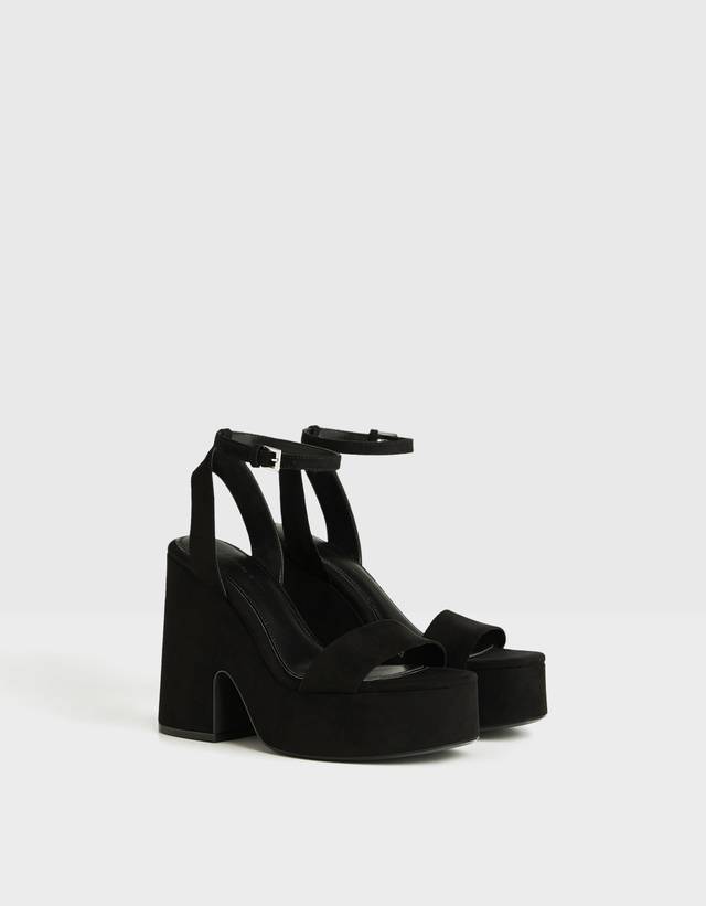 high heel platform sandals