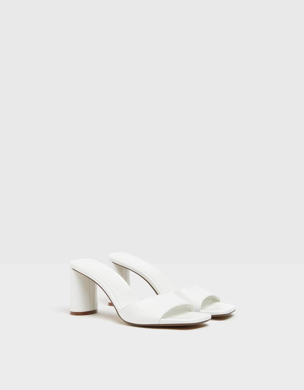 Sandalia pala tacón - Zapatos - Bershka Costa Rica