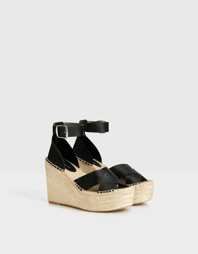 Cuña yute pulsera - Mujer | Bershka