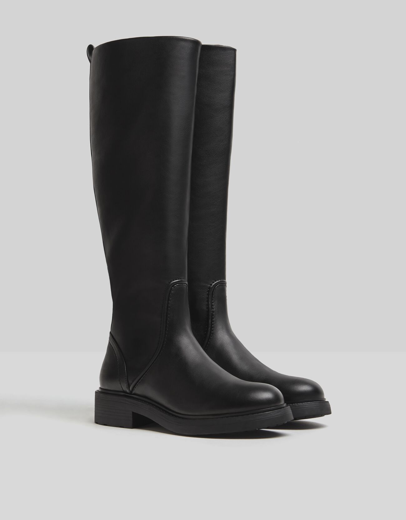 bershka knee high boots