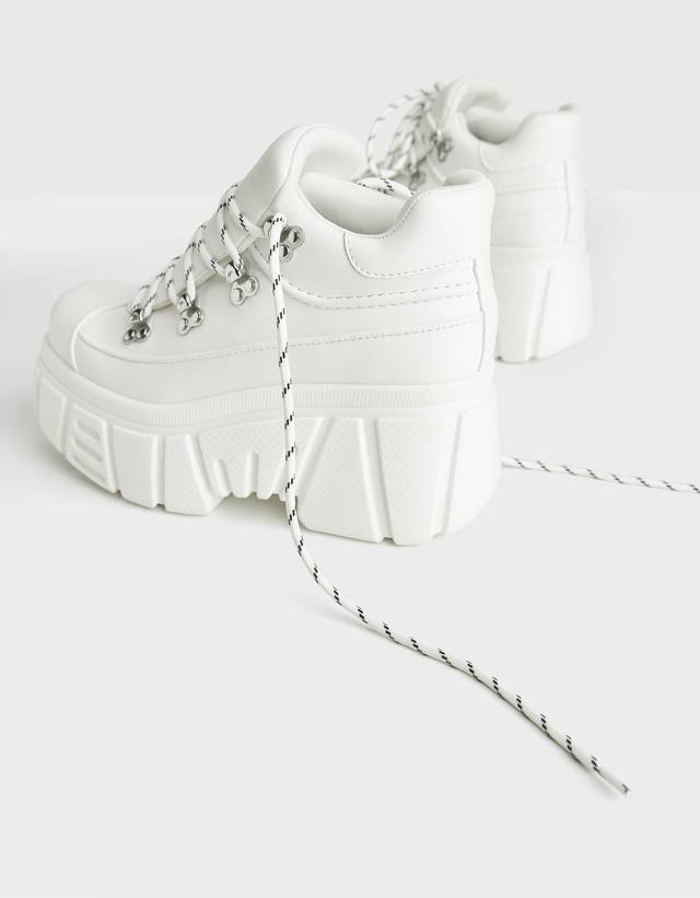 Botines deportivos suela xl - Mujer | Bershka
