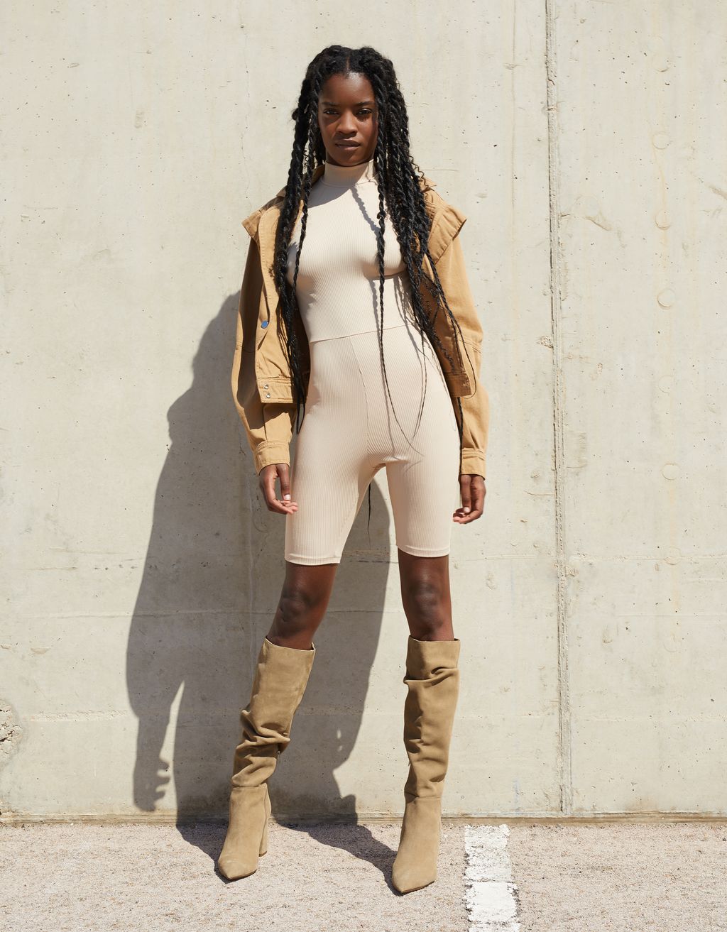 Botas PIEL arrugadas - Zapatos - Bershka Panamá