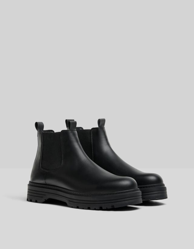 Men's elastic ankle boots - Ankle boots - Man | Bershka
