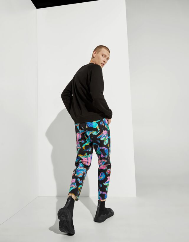 Miau miau En el nombre Apelar a ser atractivo deportivas calcetin bershka  Atajos Artesano Panda