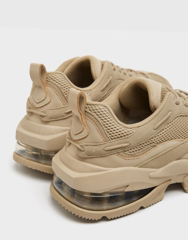 Bershka mesh trainers Clearance